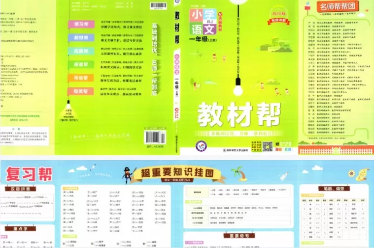 1-6年级2021-2023年小学教材帮人教PEP版作业帮+封面 PDF电子版文档合集百度网盘下载 [ 11.86GB ]_K12资料